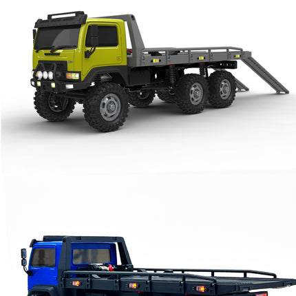 Hobby Plus 1/18 CR-18P 6X6 Flatbed Electric Brushed RTR RC Truck - Yellow  1810430