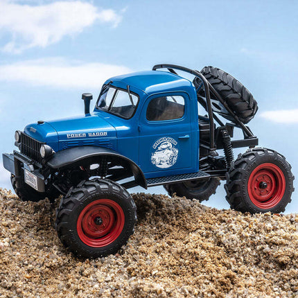 FMS 1/24 FCX24 Power Wagon RTR Blue V2  FMS12401RTRBUV2