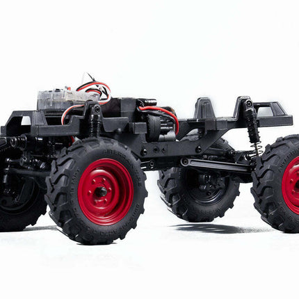 FMS 1/24 FCX24 Unimog RTR Gray  FMS12405RTRGY