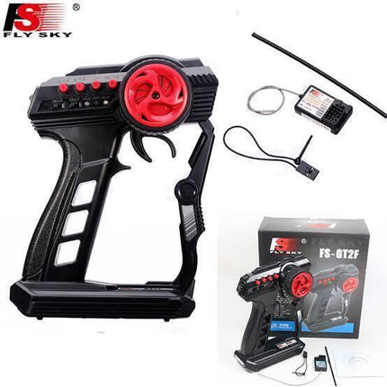 FlySky GT2F 2.4GHz 2 Channel Radio (Waterproof)  FS-GT2F