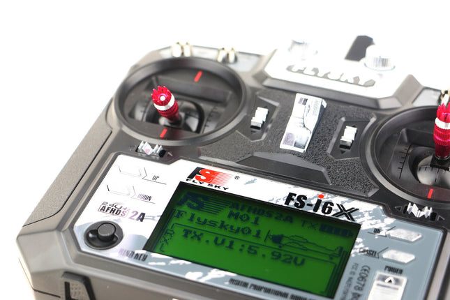 FlySky i6X 2.4Ghz 6 Channel Radio  FS-I6X
