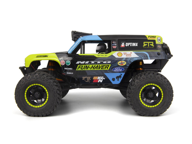 HPI 1/18 Venture18 U4 Flux Ford Bronco 4400 Vaughn Gittin Jr 4WD RTR RC Crawler   HPI-160805