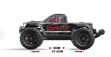 MJX 1/10 Hyper Go 4WD Brushless RC Monster Truck V2 (Black)   MJX-10208-K