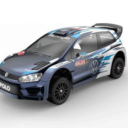 MJX 1/10 Hyper Go Volkswagen Polo R WRC 2015 Brushless 2S RTR RC Rally Car (Battery & Charger included) 10304-DC