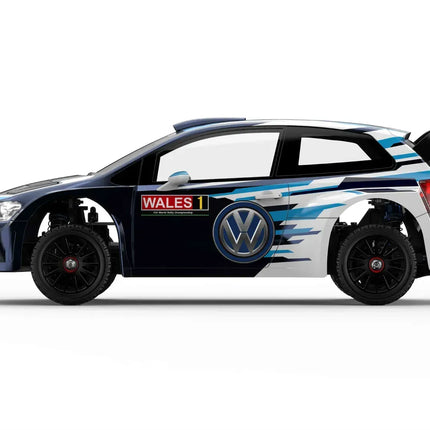 MJX 1/10 Hyper Go Volkswagen Polo R WRC 2015 Brushless 2S RTR RC Rally Car (Battery & Charger included) 10304-DC