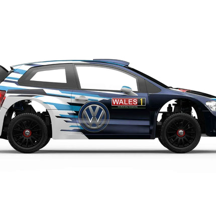 MJX 1/10 Hyper Go Volkswagen Polo R WRC 2015 Brushless 2S RTR RC Rally Car (Battery & Charger included) 10304-DC