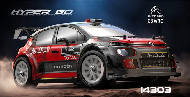 MJX 1/14 Hyper Go Citroen 4WD Brushless 2S RC Car 14303