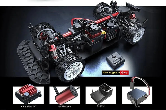 MJX 1/14 Hyper Go Citroen 4WD Brushless 2S RC Car 14303