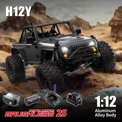 MJX 1/12 Hyper Go 4WD Off-road Brushless 2S RC Crawler  MJX-H12Y