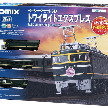 Tomix N Starter Set SD Twilight Express  90172