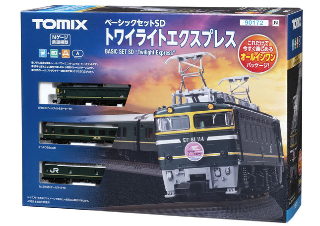 Tomix N Starter Set SD Twilight Express  90172