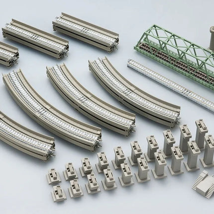 Tomix N Track Set 3D Crossing PC 91027