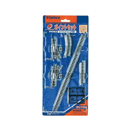 Tomix N Mini Track Turnout Set 91082