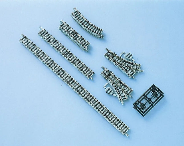 Tomix N Mini Track Turnout Set 91082