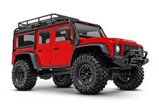Traxxas 1/18 TRX-4M Land Rover Defender RC Rock Crawler (Red)  TRA-97054-1_RED